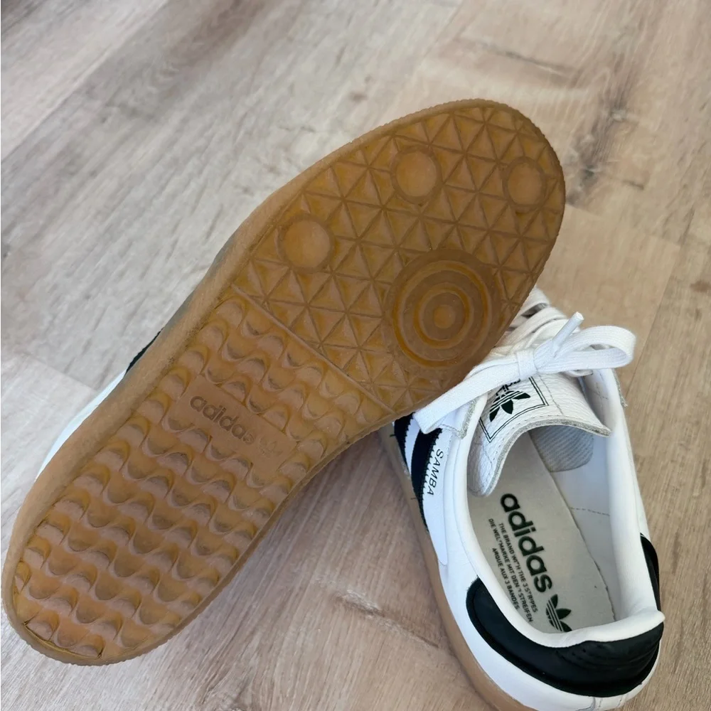 adidas Samba Platform Sneakers White Green Gum - Picture 5 of 6